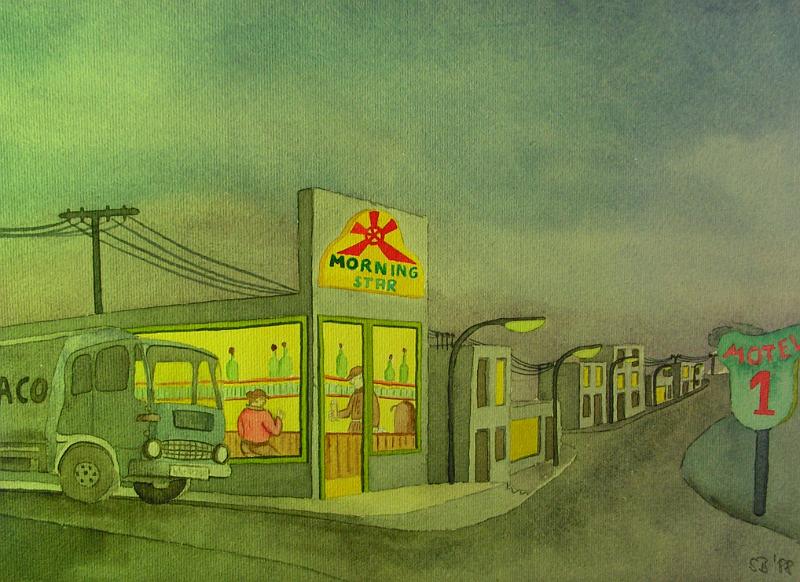 Morning Star, 1988, Aquarell, 40x30.jpg